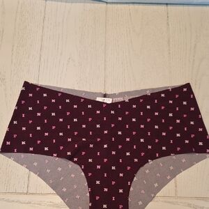 Victoria's Secret Pink and White Patterned Panties